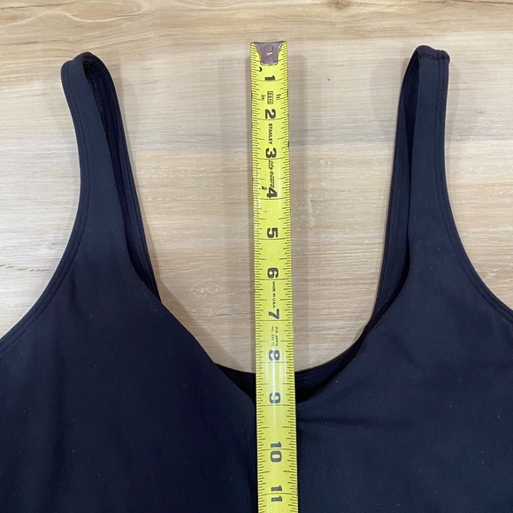 Lululemon Align Tank Top Black Gray Camo Athletic Crop Top Women’s Size 14 - Picture 7 of 10